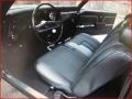1969 Chevrolet Chevelle Black Interior Front Seat Photo