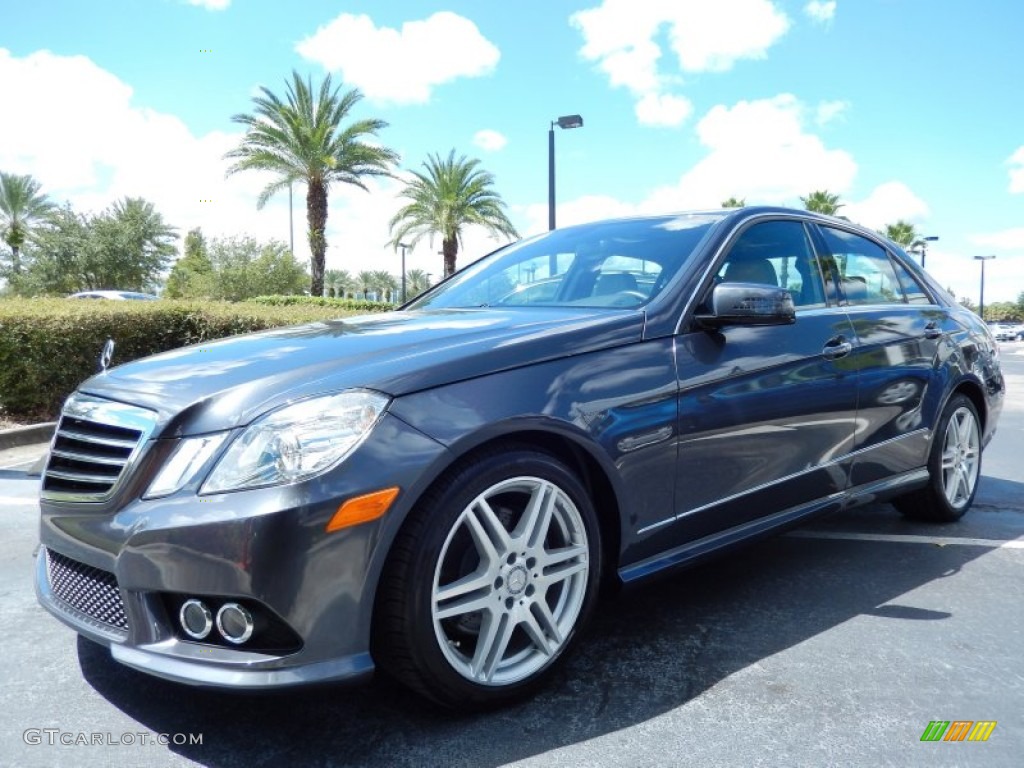 Steel Grey Metallic 2010 Mercedes-Benz E 350 Sedan Exterior Photo #85778485