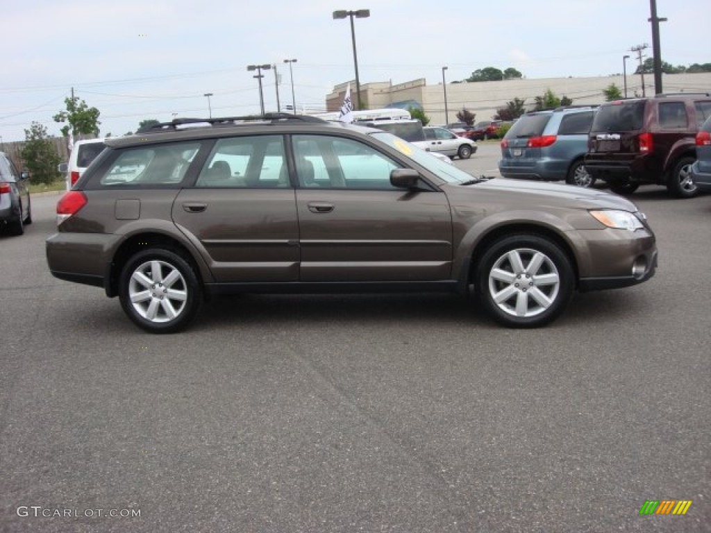 2008 Outback 2.5i Limited Wagon - Deep Bronze Metallic / Warm Ivory photo #3