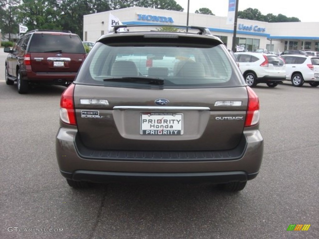2008 Outback 2.5i Limited Wagon - Deep Bronze Metallic / Warm Ivory photo #5