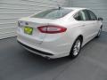 White Platinum - Fusion SE EcoBoost Photo No. 4