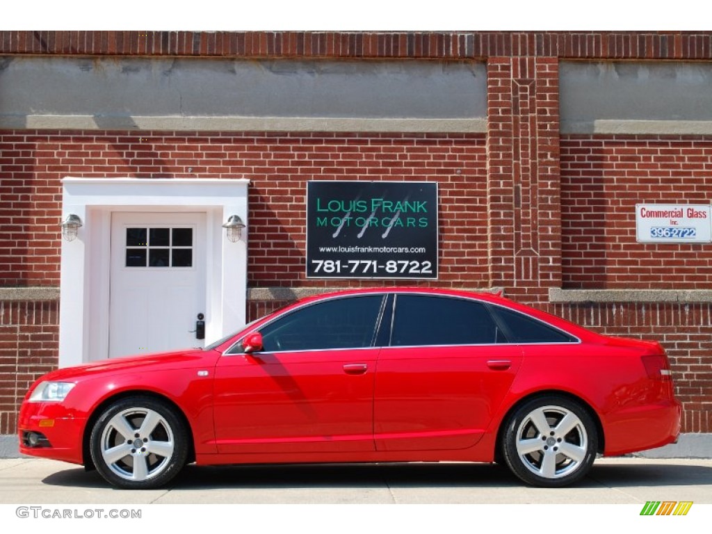 2006 A6 4.2 quattro Sedan - Misano Red Pearl / Ebony photo #1