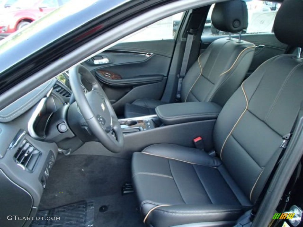 Jet Black Interior 2014 Chevrolet Impala LTZ Photo #85779037