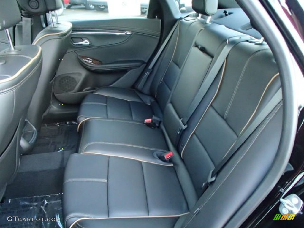 Jet Black Interior 2014 Chevrolet Impala LTZ Photo #85779058