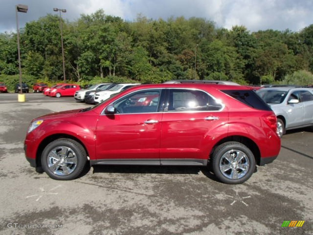 Crystal Red Tintcoat 2014 Chevrolet Equinox LT AWD Exterior Photo #85779412