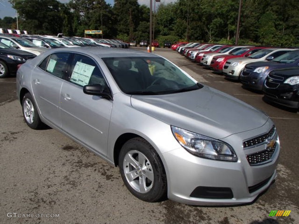 2013 Malibu LS - Silver Ice Metallic / Jet Black/Titanium photo #3