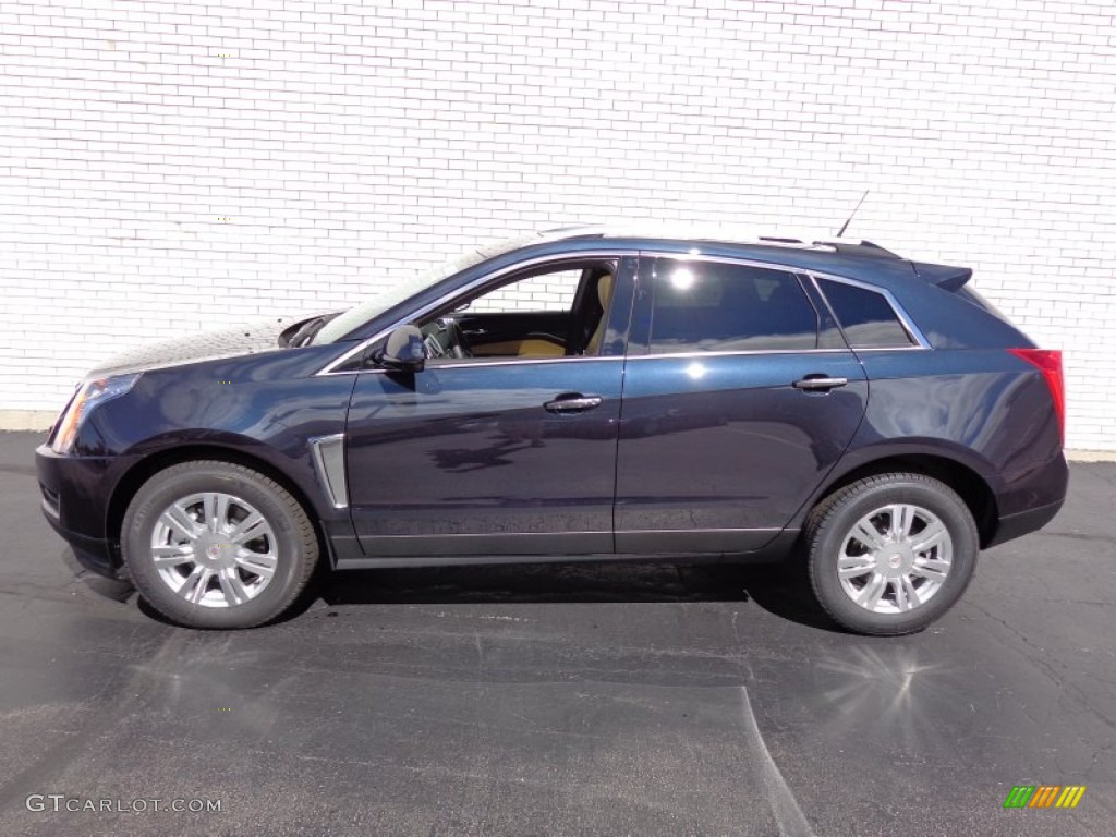 Sapphire Blue Metallic 2014 Cadillac SRX Luxury AWD Exterior Photo #85779970