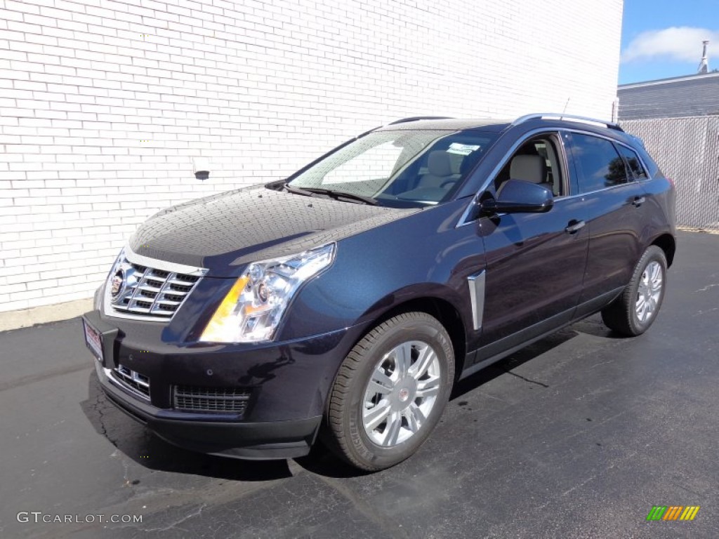 Sapphire Blue Metallic Cadillac SRX