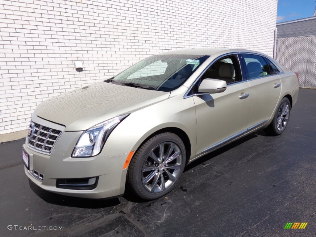 Silver Coast Metallic 2014 Cadillac XTS Luxury FWD Exterior Photo #85780843