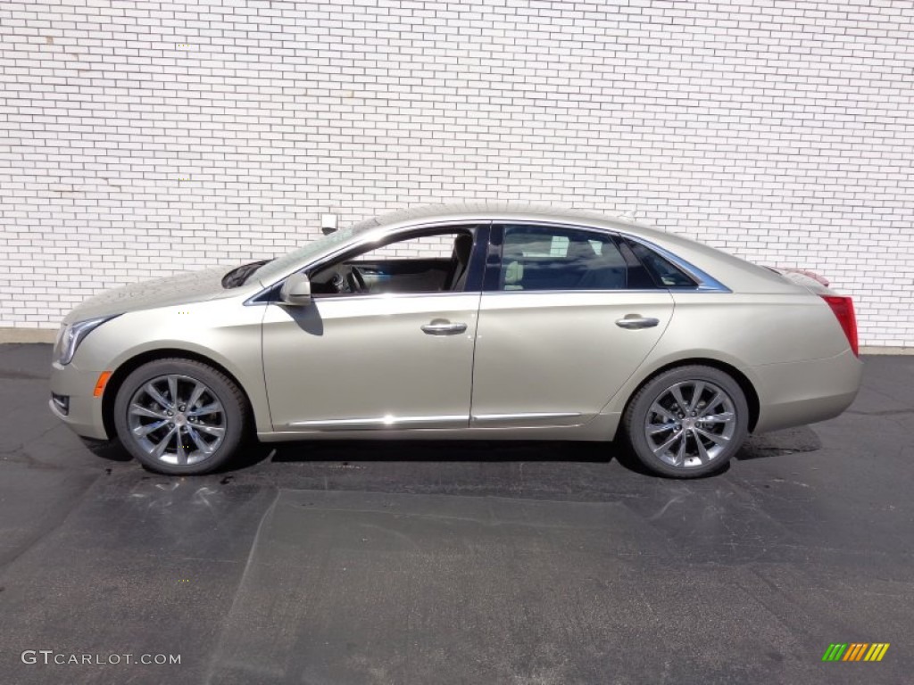 Silver Coast Metallic 2014 Cadillac XTS Luxury FWD Exterior Photo #85780993