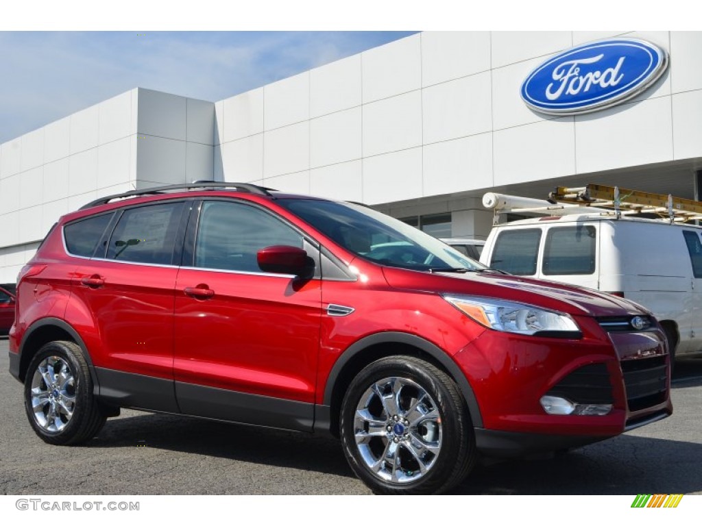 Ruby Red 2014 Ford Escape SE 1.6L EcoBoost Exterior Photo #85781835