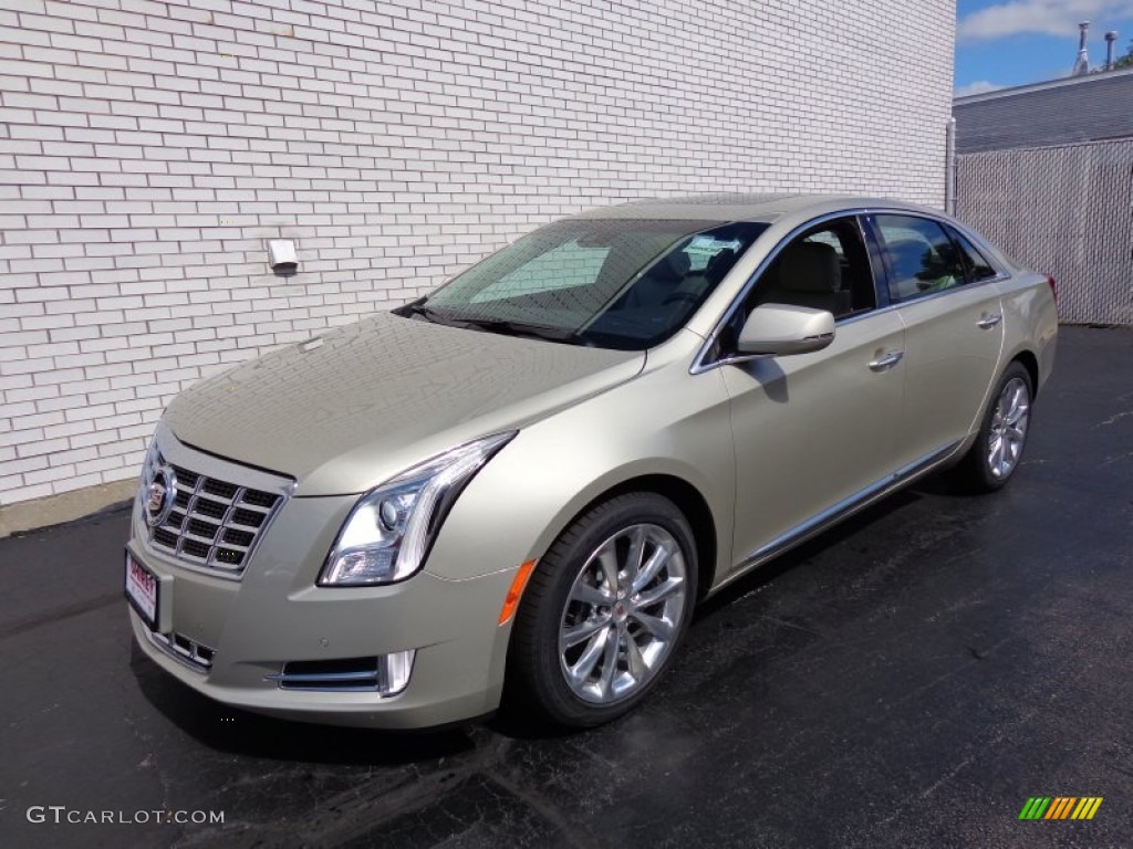 Silver Coast Metallic 2014 Cadillac XTS Luxury AWD Exterior Photo #85781914