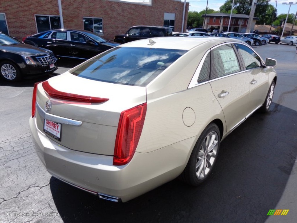 2014 XTS Luxury AWD - Silver Coast Metallic / Shale/Cocoa photo #4