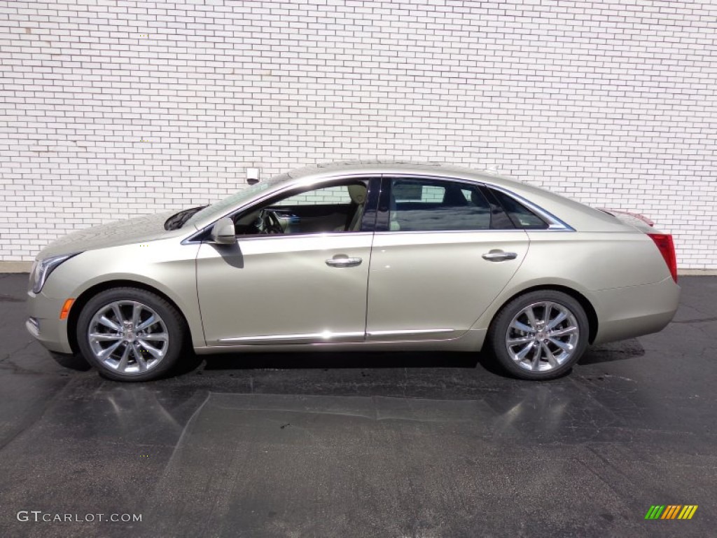 Silver Coast Metallic 2014 Cadillac XTS Luxury AWD Exterior Photo #85782070