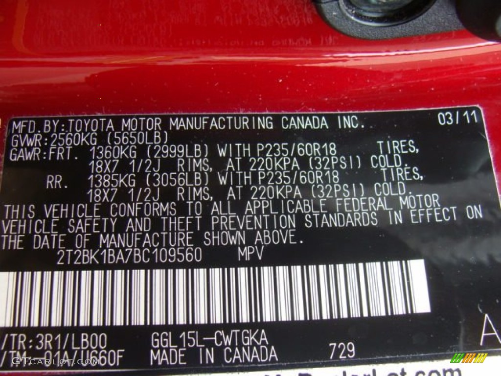 2011 RX 350 AWD - Matador Red Mica / Parchment photo #25