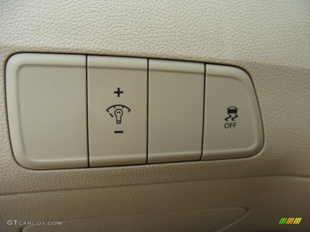 2011 Elantra GLS - Pearl White / Beige photo #12