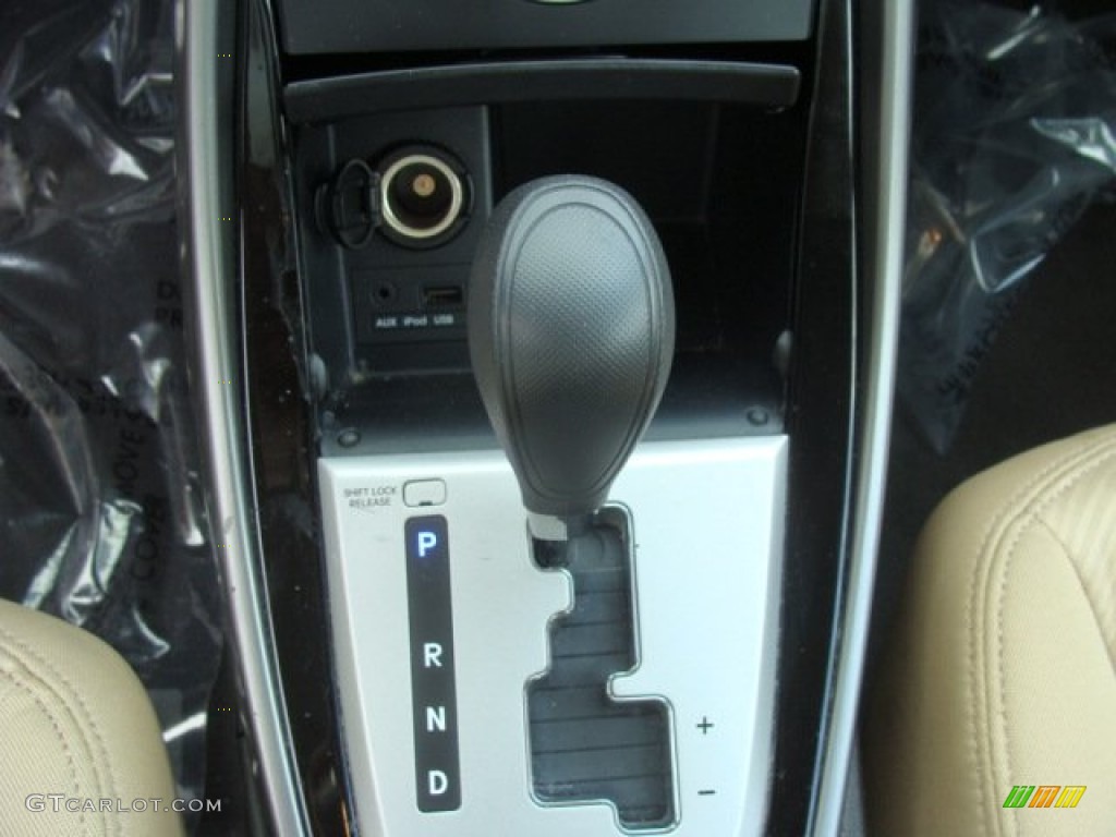 2011 Elantra GLS - Pearl White / Beige photo #18