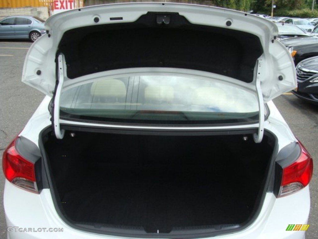 2011 Elantra GLS - Pearl White / Beige photo #20