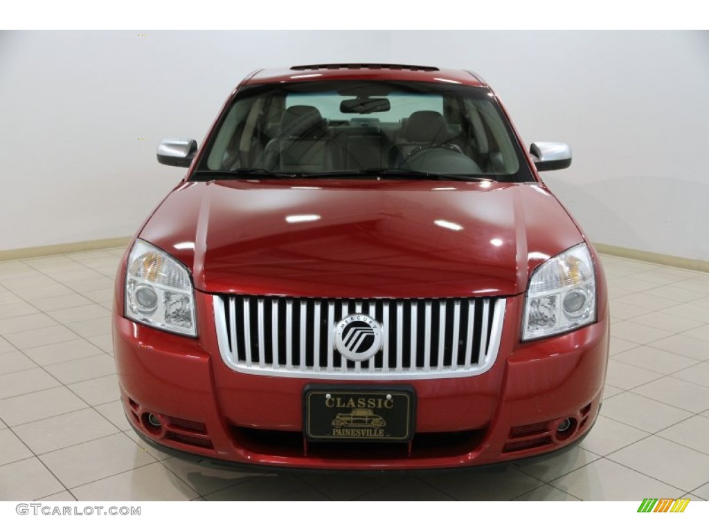 2009 Sable Premier Sedan - Sangria Red Metallic / Medium Dark Flint/Light Stone photo #2
