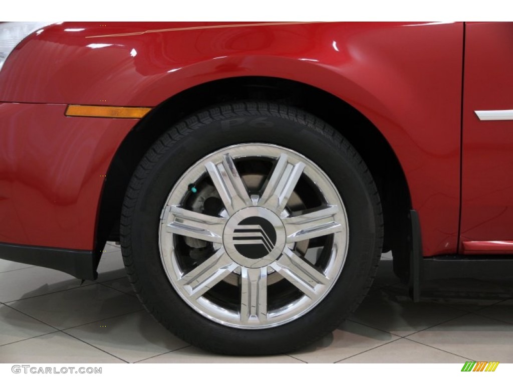 2009 Sable Premier Sedan - Sangria Red Metallic / Medium Dark Flint/Light Stone photo #15