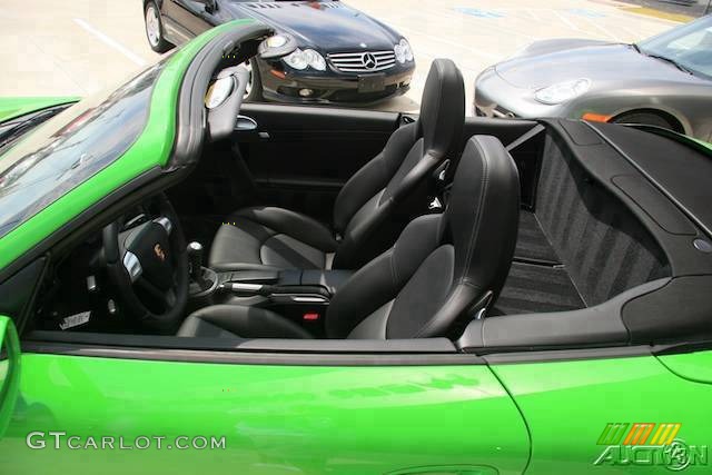 2008 911 Carrera S Cabriolet - Green Paint to Sample / Black photo #71