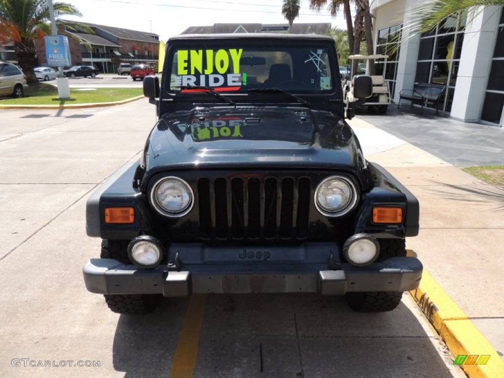 2004 Wrangler Sport 4x4 - Black / Dark Slate Gray photo #2