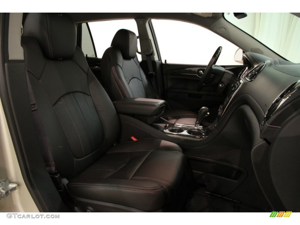 2013 Enclave Leather AWD - Champagne Silver Metallic / Ebony Leather photo #16