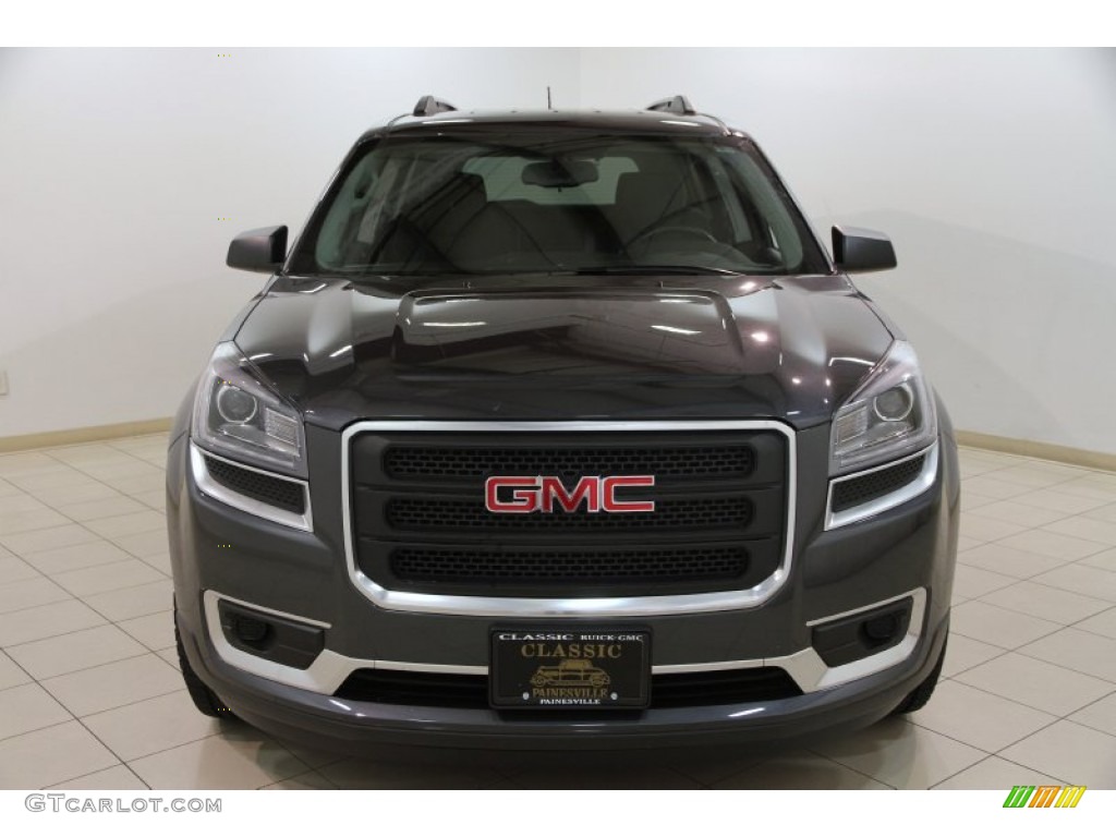 2013 Acadia SLE - Cyber Gray Metallic / Ebony photo #2