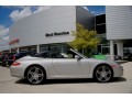 Arctic Silver Metallic 2008 Porsche 911 Carrera Cabriolet