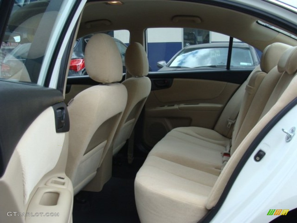 2009 Kia Optima LX Rear Seat Photo #85787092