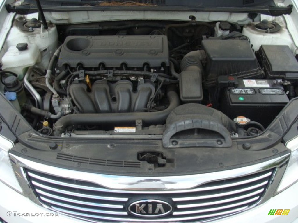 2009 Kia Optima LX 2.4 Liter DOHC 16-Valve 4 Cylinder Engine Photo #85787296