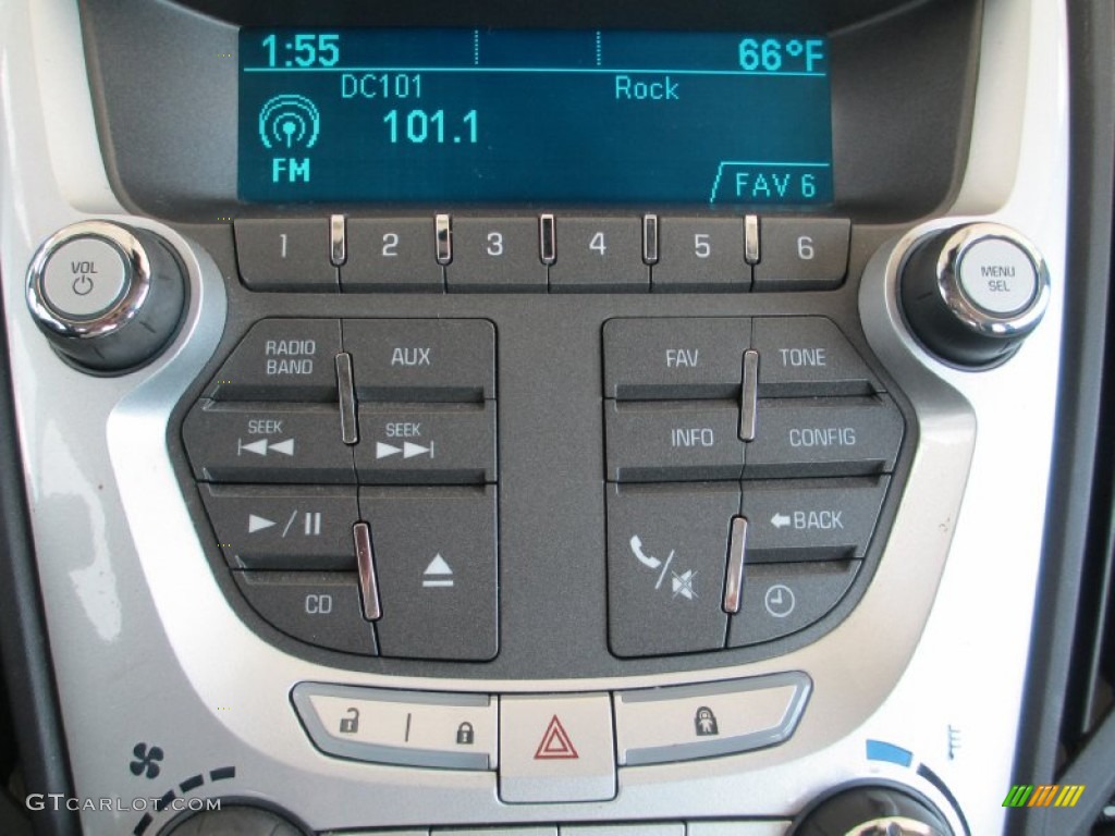 2010 Equinox LS AWD - Mocha Steel Metallic / Jet Black/Light Titanium photo #32