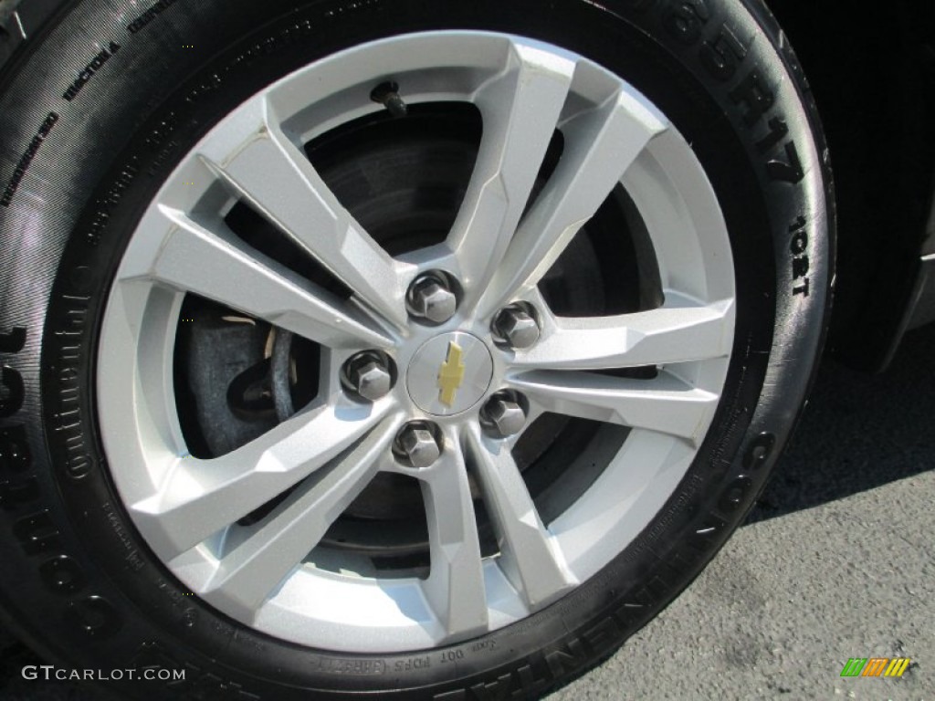 2010 Equinox LS AWD - Mocha Steel Metallic / Jet Black/Light Titanium photo #41
