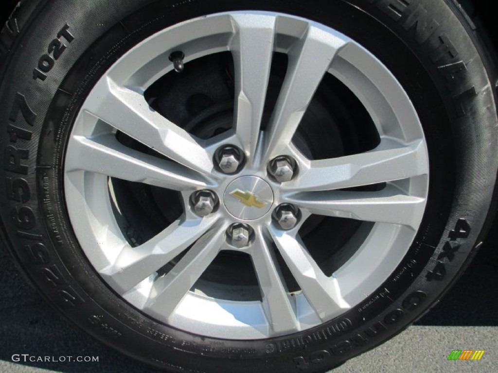 2010 Equinox LS AWD - Mocha Steel Metallic / Jet Black/Light Titanium photo #42