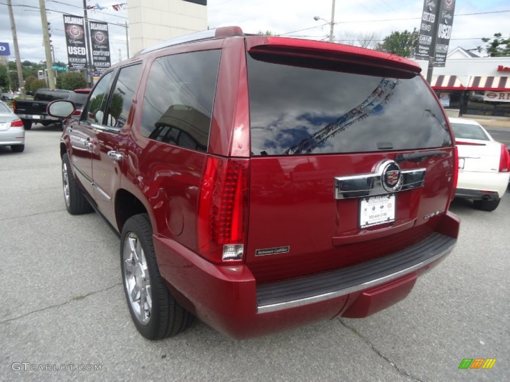 2008 Escalade AWD - Sonoma Red / Cocoa/Light Cashmere photo #5