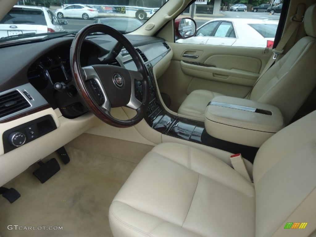 2008 Escalade AWD - Sonoma Red / Cocoa/Light Cashmere photo #11