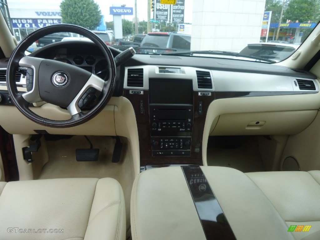2008 Escalade AWD - Sonoma Red / Cocoa/Light Cashmere photo #15
