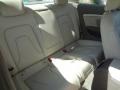 2011 Audi A5 Linen Beige Interior Rear Seat Photo