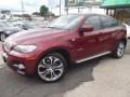 Vermillion Red Metallic 2011 BMW X6 xDrive50i