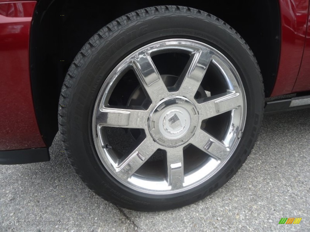 2008 Escalade AWD - Sonoma Red / Cocoa/Light Cashmere photo #33