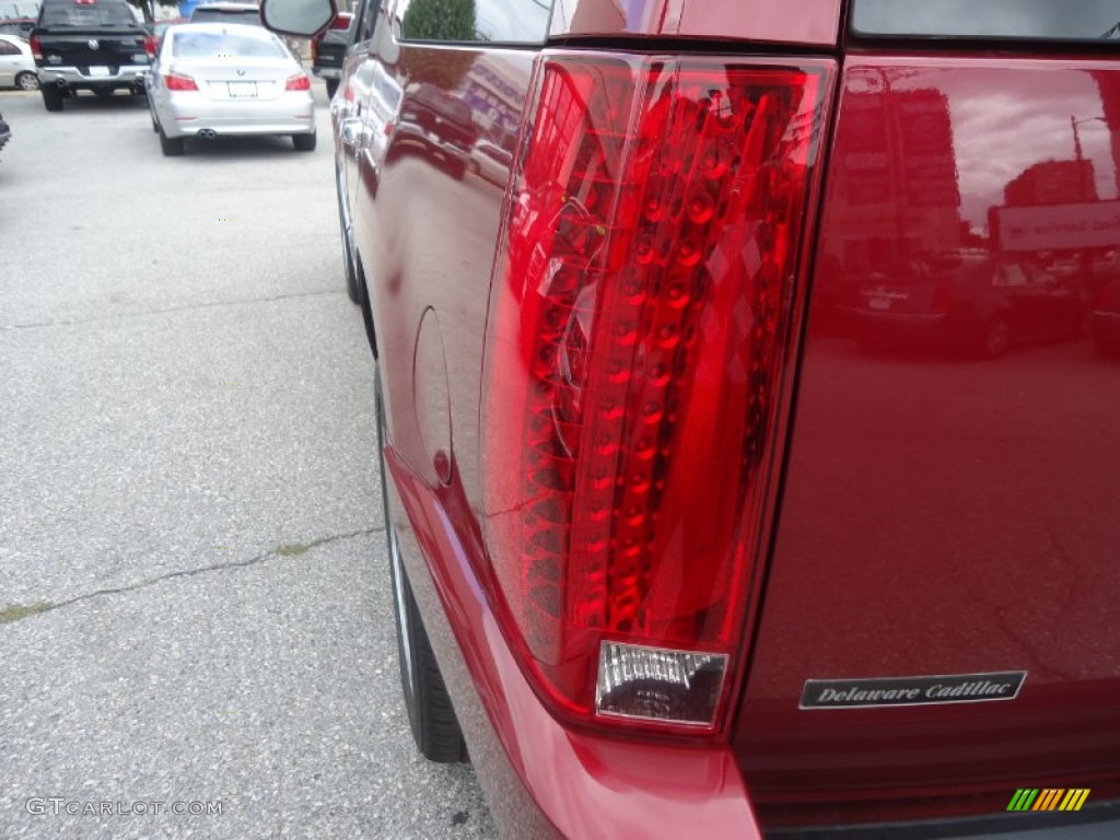 2008 Escalade AWD - Sonoma Red / Cocoa/Light Cashmere photo #40