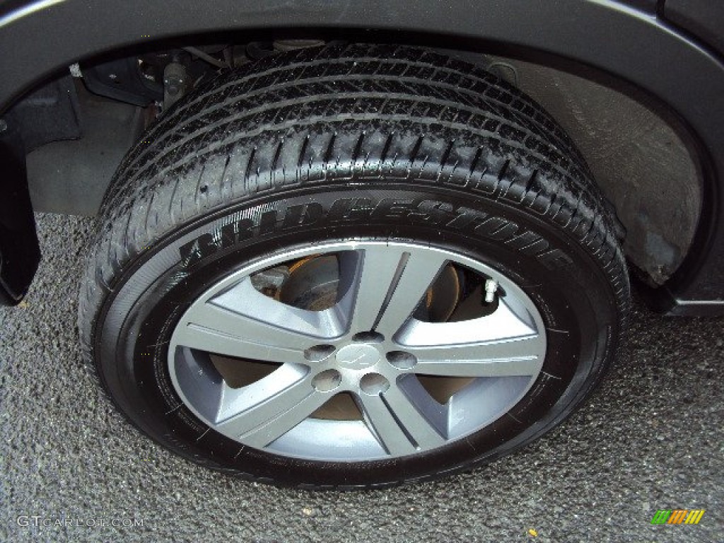 2010 Endeavor SE AWD - Carbon Pearl / Black photo #20
