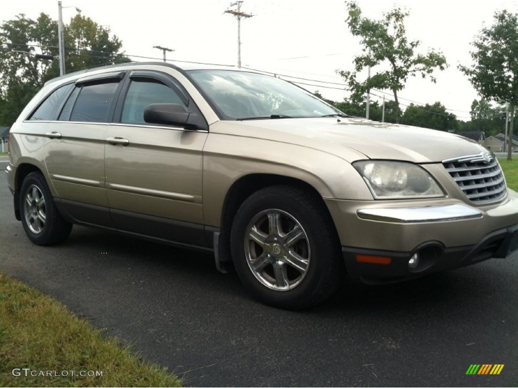 2004 Pacifica AWD - Linen Gold Metallic / Light Taupe photo #5