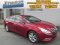 2013 Sparkling Ruby Hyundai Sonata Limited  photo #1