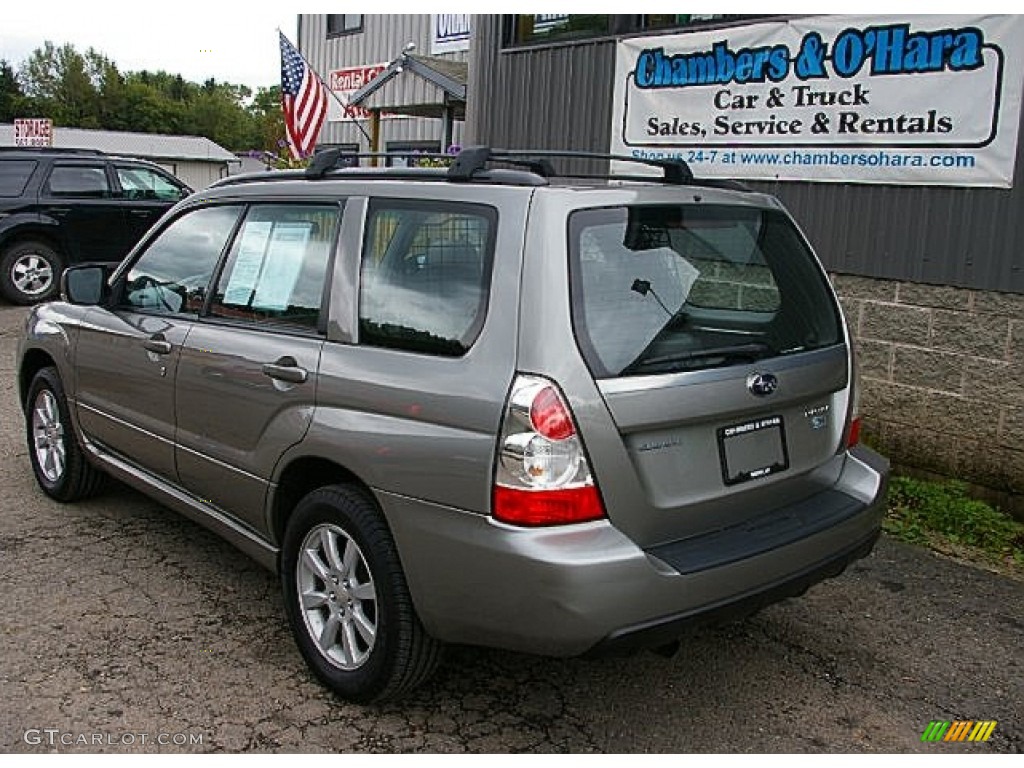 2006 Forester 2.5 X Premium - Steel Gray Metallic / Graphite Gray photo #5