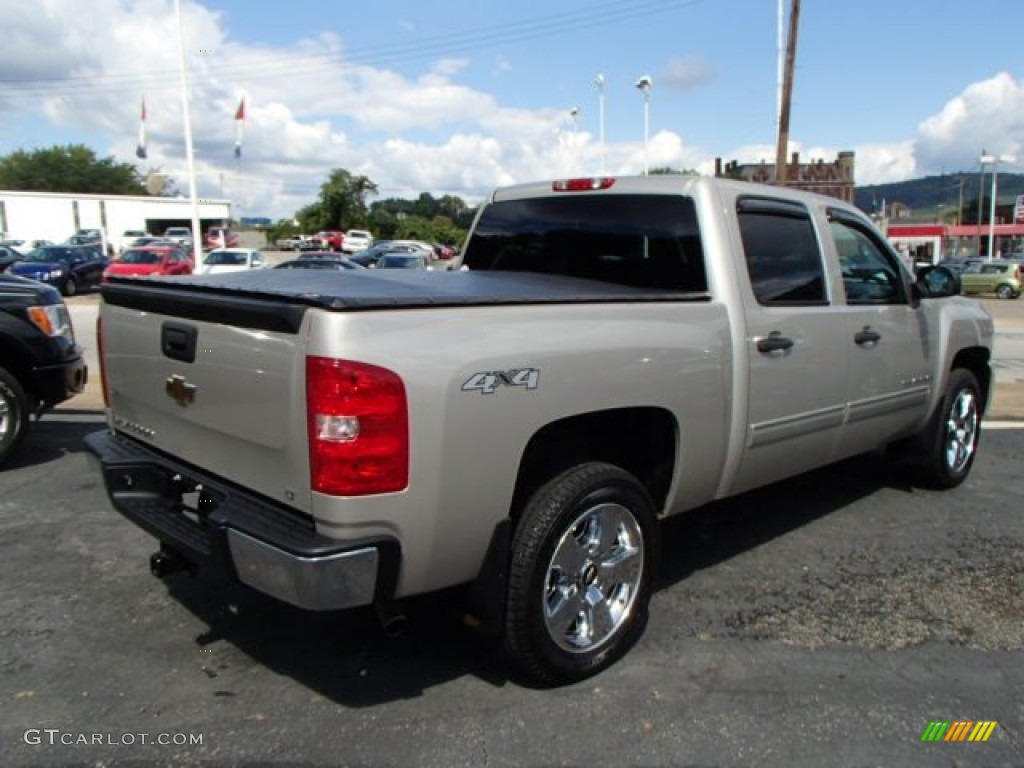 2009 Silverado 1500 LT Crew Cab 4x4 - Silver Birch Metallic / Ebony photo #8