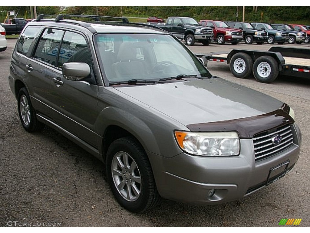 2006 Forester 2.5 X Premium - Steel Gray Metallic / Graphite Gray photo #9