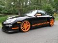 Black/Orange 2007 Porsche 911 GT3 RS Exterior