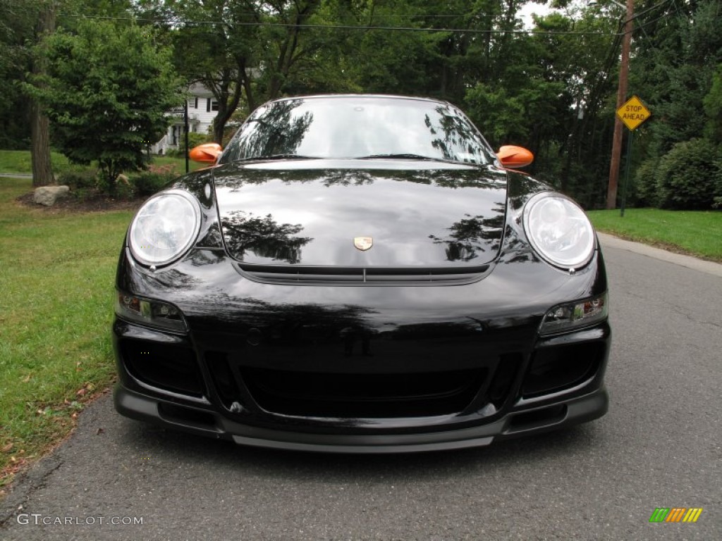 2007 911 GT3 RS - Black/Orange / Black w/Alcantara photo #2