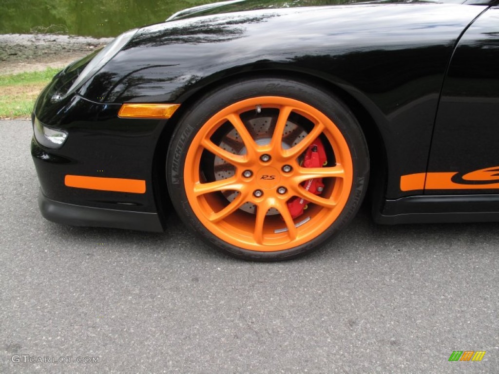 2007 911 GT3 RS - Black/Orange / Black w/Alcantara photo #12